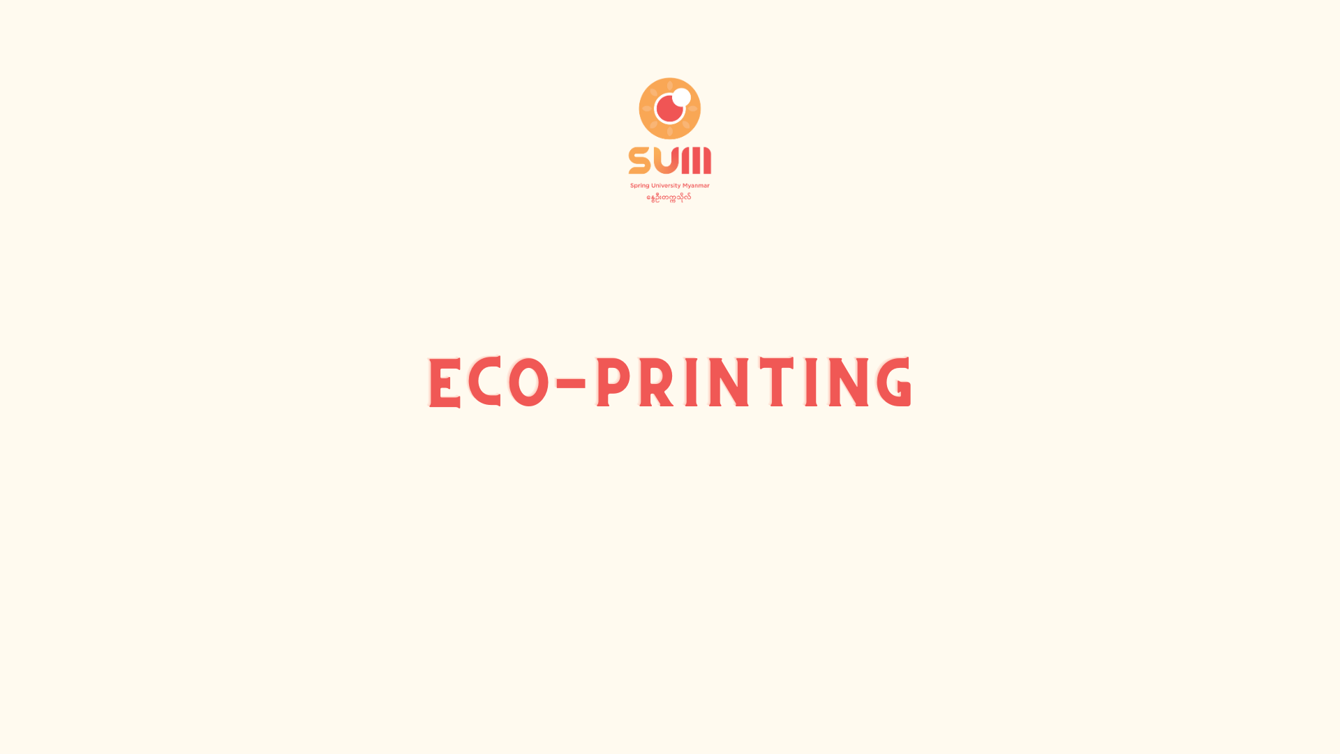 Eco-Printing
